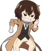 Стикер Bungou Stray Dogs Wan!