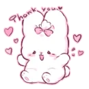 Стикер Tiny bunny