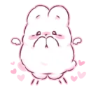 Стикер Tiny bunny