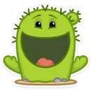 Стикер Кактус Коля