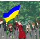 Стикер садок вишневий коло хати