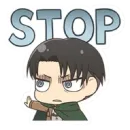 Стикер Levi Ackerman