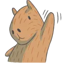 Стикер Capybara&Co
