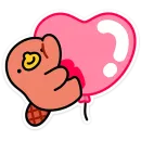 Стикер Утконос Карл