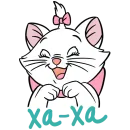Стикер Кошечка Мари