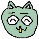 Стикер Garo cat