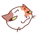 Стикер Cat Motions without text