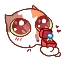 Стикер Cat Motions without text