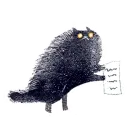 Стикер Черныш