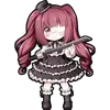 Стикер chibi anime character