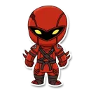 Стикер geek_chibi #3
