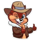 Стикер Chipmunk