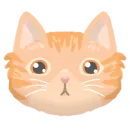 Стикер Chonky Orenji Mood