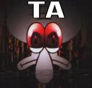 Стикер Squidward | Сквидвард