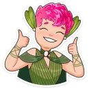 Стикер Клевертина