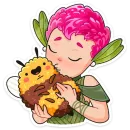 Стикер Клевертина