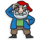 Стикер Гномы-хуекрады