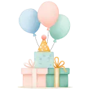 Стикер HAPPY BIRTHDAY