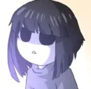 Стикер Core Frisk Undertale