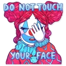 Стикер covid-19