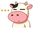 Стикер Momo Cow