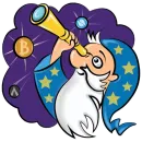 Стикер Сrypto horoscope