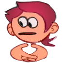 Стикер cursed lumity