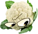 Стикер cursed 🍑🥬