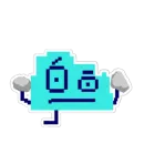 Стикер Cursed Mooninite Pack