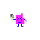 Стикер Cursed Mooninite Pack