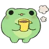 Стикер Cute Froggy