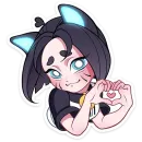 Стикер Кибер Милшу 02