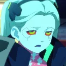 Стикер Cyberpunk Edgerunners Rebecca