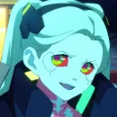 Стикер Cyberpunk Edgerunners Rebecca