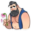 Стикер Тёмный Валентин