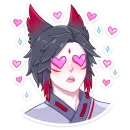 Стикер Тёмный Хидэ