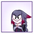 Стикер Тёмные Мари и Хидэ