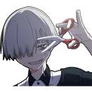 Стикер Парень тьмы | Darkness boy