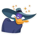 Стикер Чёрный Плащ