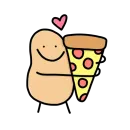 Стикер doodlingpotatoes 🥔