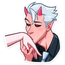 Стикер Демон и Ангелица