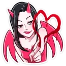 Стикер Дьяволица