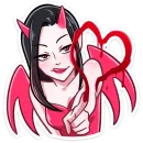 Стикер Дьяволица