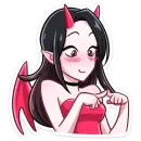 Стикер Дьяволица