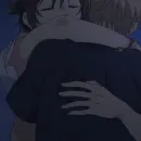 Стикер Незнакомец на берегу моря