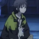 Стикер Незнакомец на берегу моря