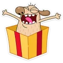 Стикер Пес Дигги