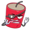 Стикер Динамит