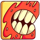 Стикер dinosaur awesome