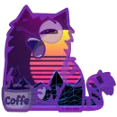 Стикер Персик